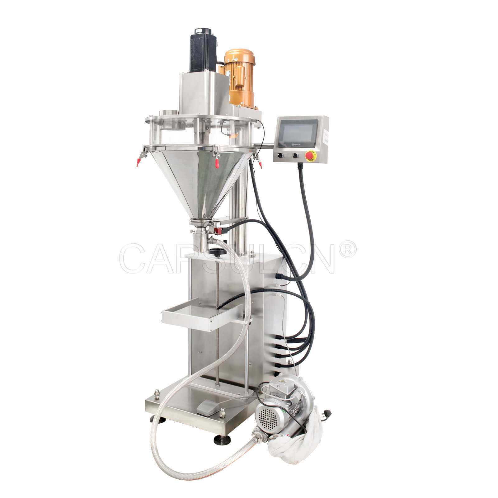 cn hzfb semi auto auger filler